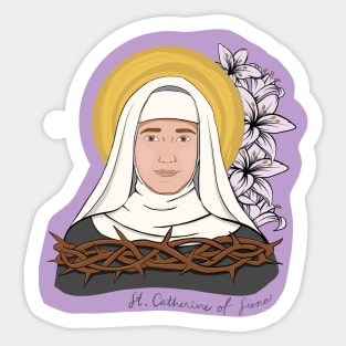 St. Catherine of Siena Sticker